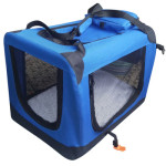 外出寵物袋可折疊寵物包寵物袋(藍色) J-13570