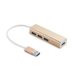 USB HUB 集線器 USB3.0 集線器即插即用4 PORT HUB集線器(顏色隨機 J-14427