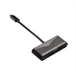 限量環保包裝Type C 轉HDMI USB3.1Type-C to HDMI轉VGA轉3.5音頻USB HUB(顏色隨機) J-14660