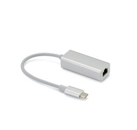 現貨_環保包裝USB TYPE-C 10/100Mps 轉RJ45 USB3.1轉網卡TYPE-C網卡(顏色隨機) J-14420
