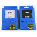 環保包裝HDMI轉AV轉換器hdmi to av轉換器轉接線(黑色) J-14256