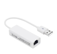 USB 10/100Mps 有線網卡轉RJ45網轉網卡(顏色隨機) J-14487