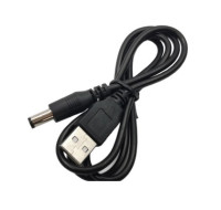 品名: 環保包裝USB轉DC電源充電線外徑5.5mm*內徑2.5mm直流圓孔DC充電線(顏色隨機) J-14680
