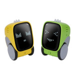 觸摸感應智能機器人兒童玩具語音指令手勢感應R16(黃色) J-14546