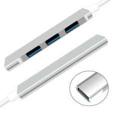迷你type-c集線器USB 3.0 HUB集線器(支援Apple M1)(顏色隨機) J-14697