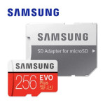 SAMSUNG 三星 EVO Plus microSDXC UHS-1(U3) Class10 256GB記憶卡 全新 G-1069