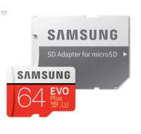SAMSUNG 三星 EVO Plus microSDXC UHS-1(U3) Class10 64GB記憶卡 (公司保) 全新 G-1071