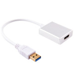 品名: USB3.0轉HDMI 轉換線USB3.0 TO HDMI轉換線(銀色) J-14149 全新 G-2444