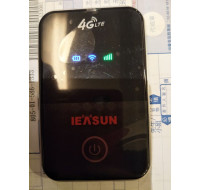 品名: 4G行動Wi-Fi分享器無線隨身WiFi攜帶式分享器SIM卡插卡(黑色) J-14453 六成新 G-3171