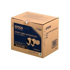 EPSON S050594 黑色碳粉匣(雙包裝)(原廠) 全新 G-3680