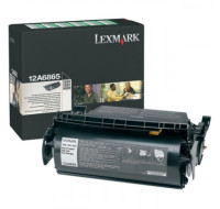 Lexmark 12A6865 黑色碳粉匣(副廠) 全新 G-4742