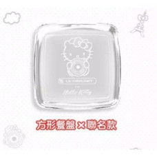 代售_7-11 Hello Kitty玻璃餐盤 方形餐盒x聯名款 全新 G-6924