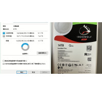 代售二手_SEAGATE 希捷 那嘶狼 IronWolf Pro 14TB 3.5吋 NAS專用硬碟(ST14000NE0008) 七成新 G-8510