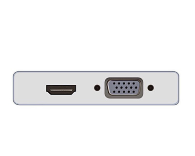 USB 3.1 Type-C轉HDMI VGA DVI HUB TYPE-C轉HDMI(顏色隨機)