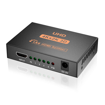環保包裝HDMI切換器一分四4K*2K 視頻電腦高清同步HDMI1分4