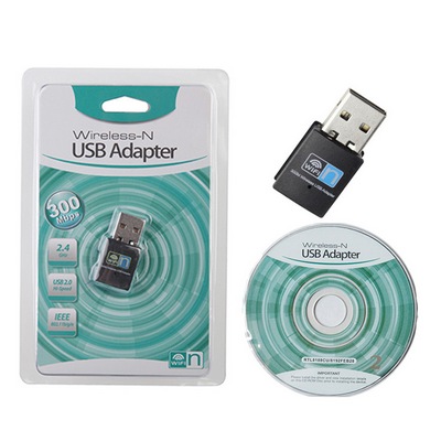 品名: WIFI接收器300Mbps雙頻2.4G/5.8GUSB無線網卡USB支援Windows/Mac